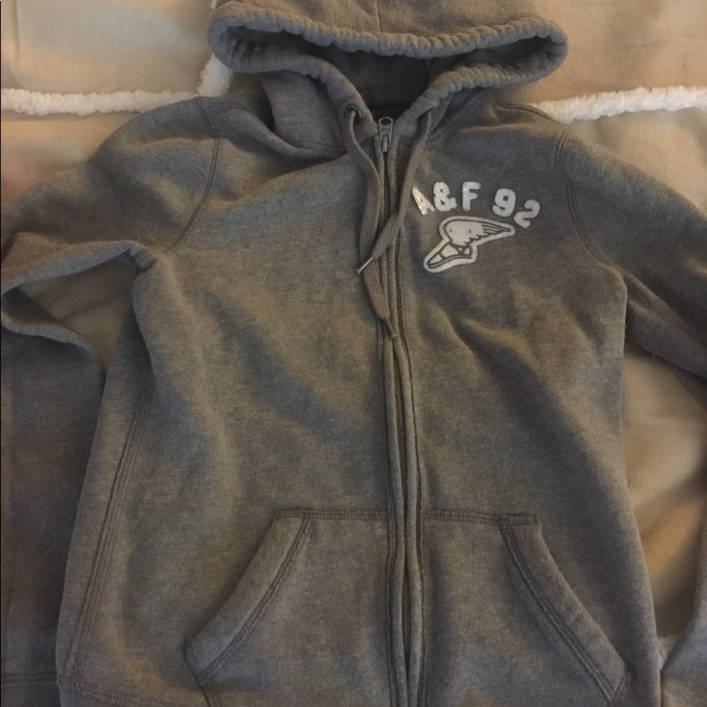 Grey Abercrombie jacket